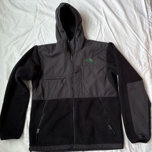 The North Face Denali Men's Black and Dark Gray Performance Jacket.
